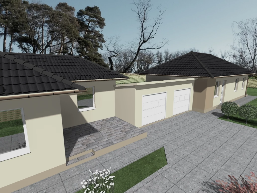 NYÍREGYHÁZÁN, SÁGVÁRI KERTVÁROSBAN  ÚJ ÉPÍTÁSŰ 90 NM-ES IKERHÁZ ELADÓ