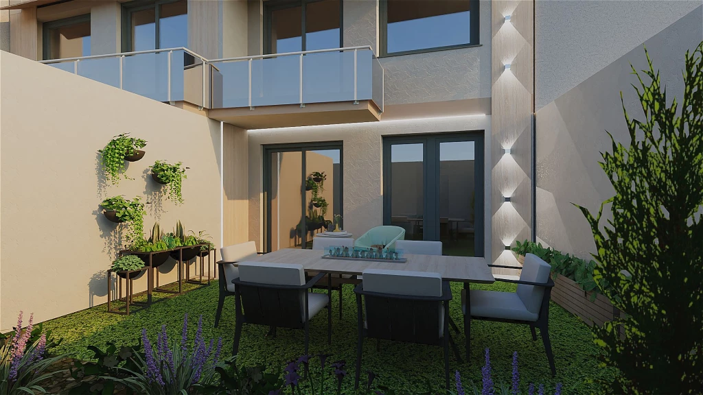 NYÍREGYHÁZA HATZEL TÉR VONZÉSÁBAN MODERN KIVITELEZÉSŰ ÚJ IKERHÁZ PIHENŐKERTTEL ELADÓ