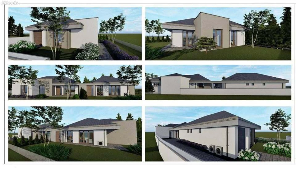 NYÍREGYHÁZA HÍMESBEN ÚJ ÉPÍTÉSŰ 96 NM-ES IKERHÁZ GARÁZZSAL ELADÓ