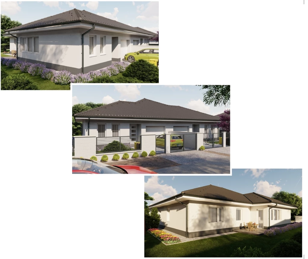 NYÍREGYHÁZA NYÍRSZŐLŐS ELEJÉN ÚJ ÉPÍTÉSŰ MINŐSÉGI KÉSZOTTHONOK ELADÓAK