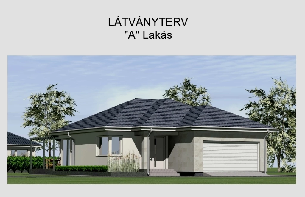 NYÍREGYHÁZABORBÁNYÁN ÖNÁLLÓ ÚJ ÉPÍTÉSŰ 140 NM-ES CSALÁDI HÁZ ELADÓ