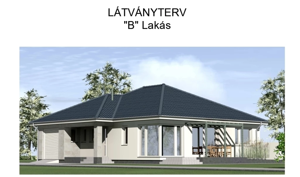 NYÍREGYHÁZABORBÁNYÁN ÖNÁLLÓ ÚJ ÉPÍTÉSŰ 139 NM-ES CSALÁDI HÁZ ELADÓ