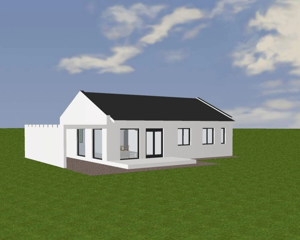 NYÍREGYHÁZA OROSON 3 SZOBA NAPPALIS ÖNÁLLÓ ÚJ ÉPÍTÉSŰ CSALÁDI HÁZ ELADÓ