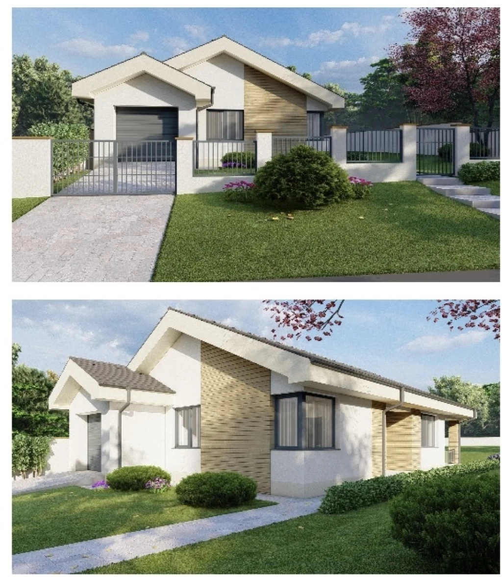 NYÍREGYHÁZÁN, BÁTHORY LAKÓPARKBAN 110 NM-ES ÚJÉPÍTÉSŰ CSALÁDI HÁZ ELADÓ