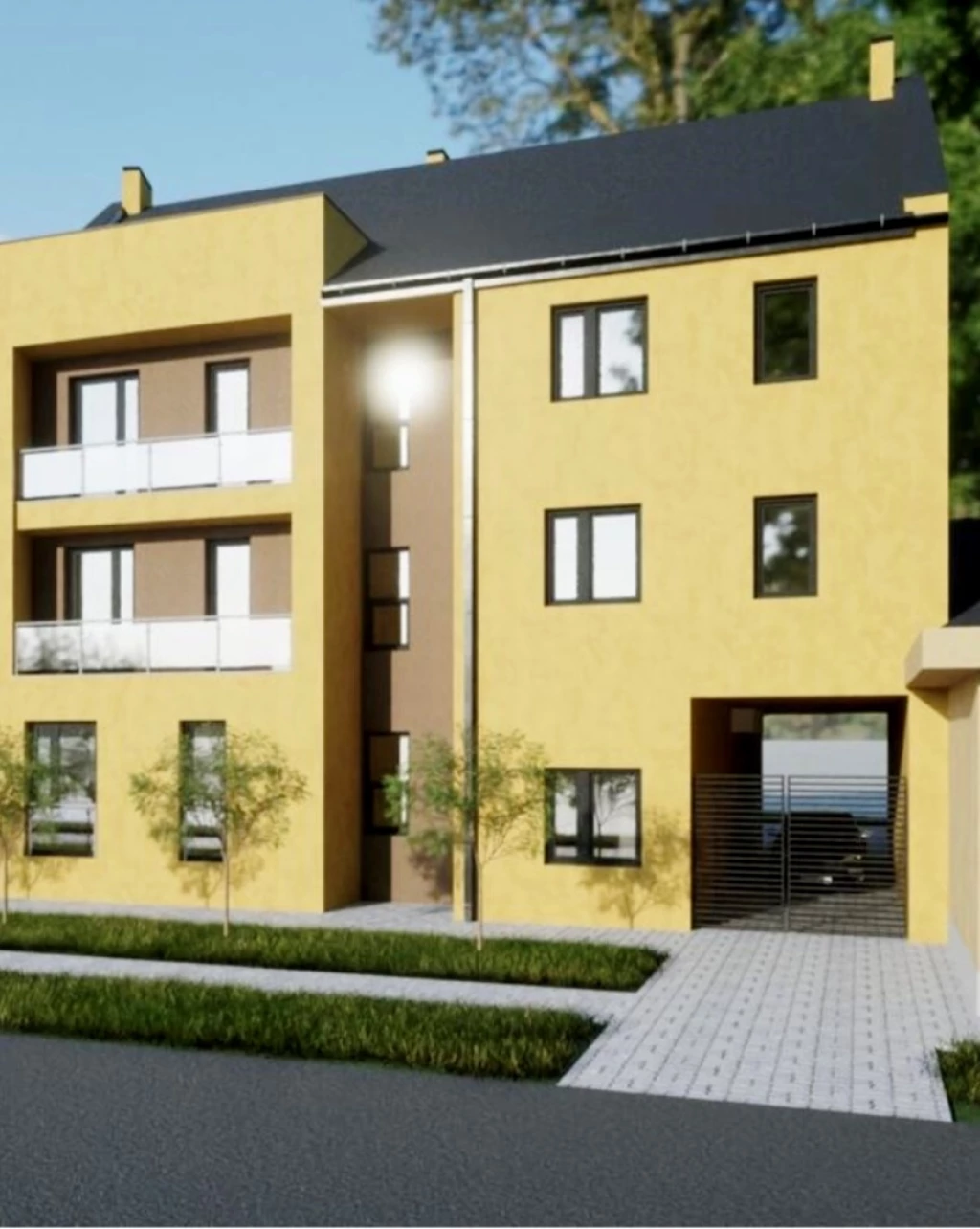 NYÍREGYHÁZA BELVÁROS KÖZELÉBEN 1 SZOBA NAPPALIS ERKÉLYES ÚJ ÉPÍTÉSŰ LAKÁSOK NOVEMBERI ÁTADÁSSAL