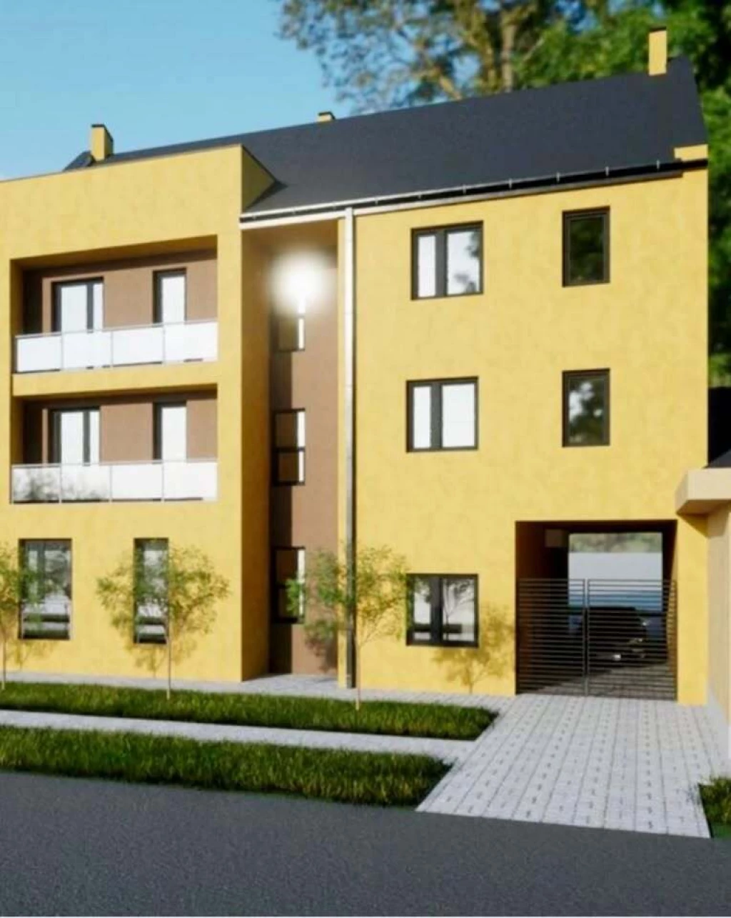 NYÍREGYHÁZA BELVÁROS KÖZELÉBEN ERKÉLYES ÚJ ÉPÍTÉSŰ LAKÁSOK NOVEMBERI ÁTADÁSSAL