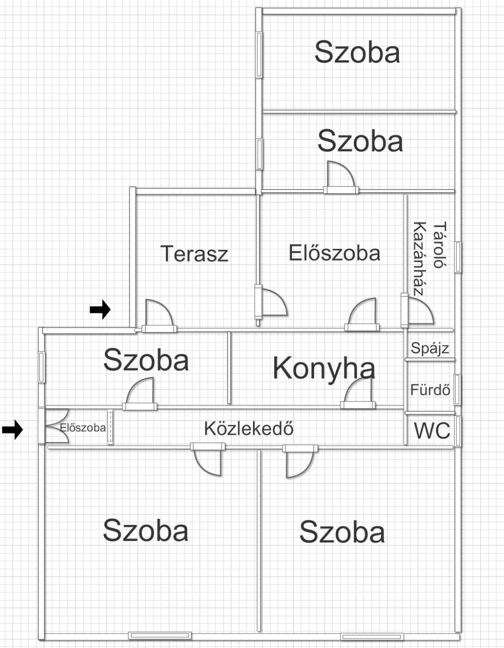 NYÍRTELEK KÖZPONTI RÉSZÉN 5 SZOBÁS CSALÁDI HÁZ