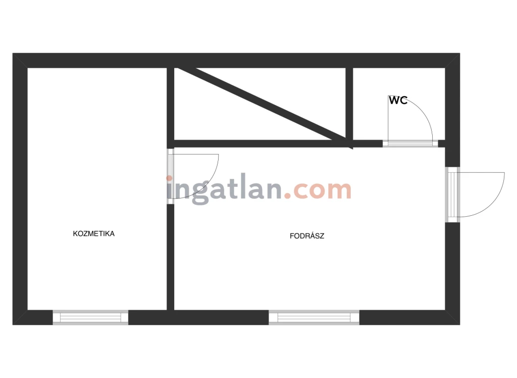 Eladó üzlet, Eger, Maklári hóstya