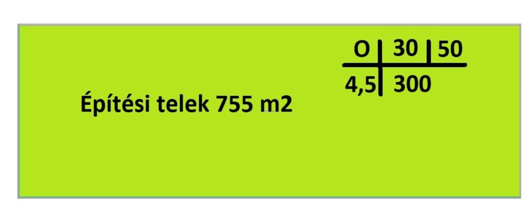 For sale building plot, Levél
