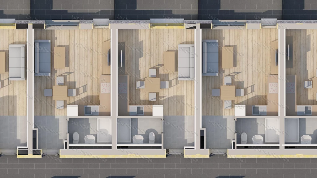 For sale brick flat, Oroszlány