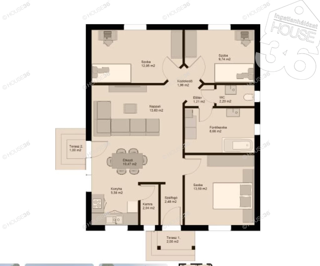 For sale house, Kecskemét