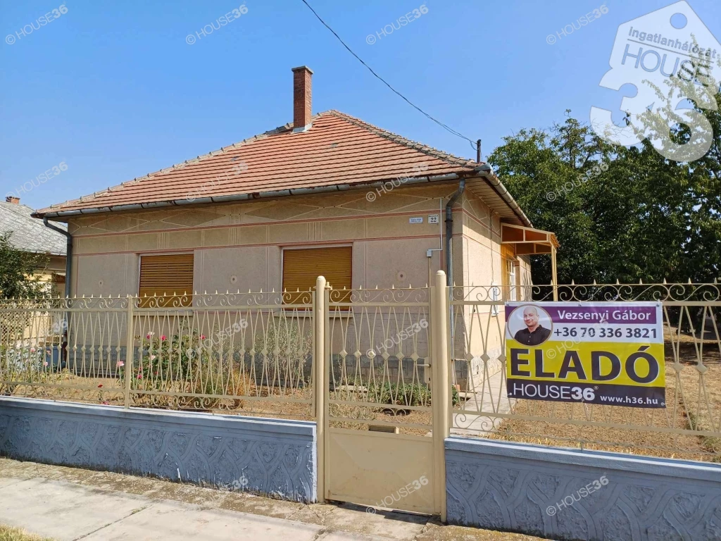 For sale house, Tiszasas