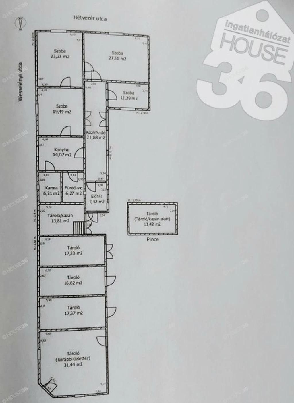 Fülöpszállás központjában családi ház Eladó!