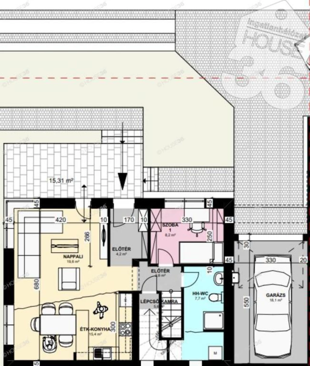 For sale semi-detached house, Kecskemét, Máriahegy