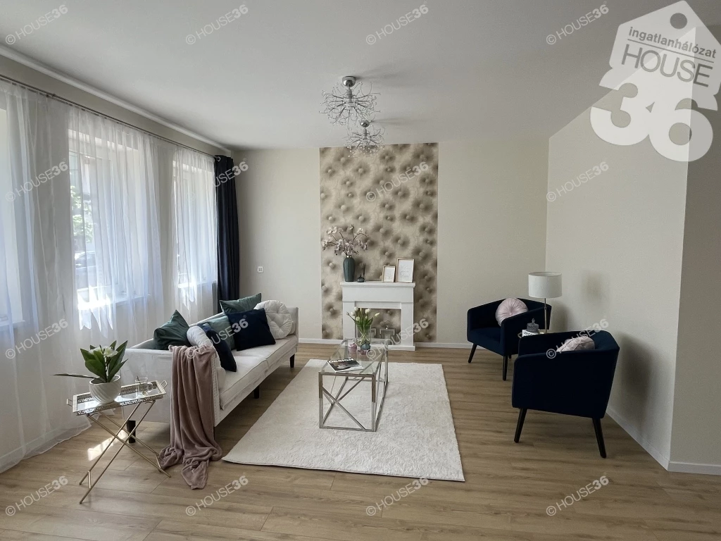 Igényes kivitelezésű, 90 m2-es, földszinti lakás eladó Kecskemét belvárosában!