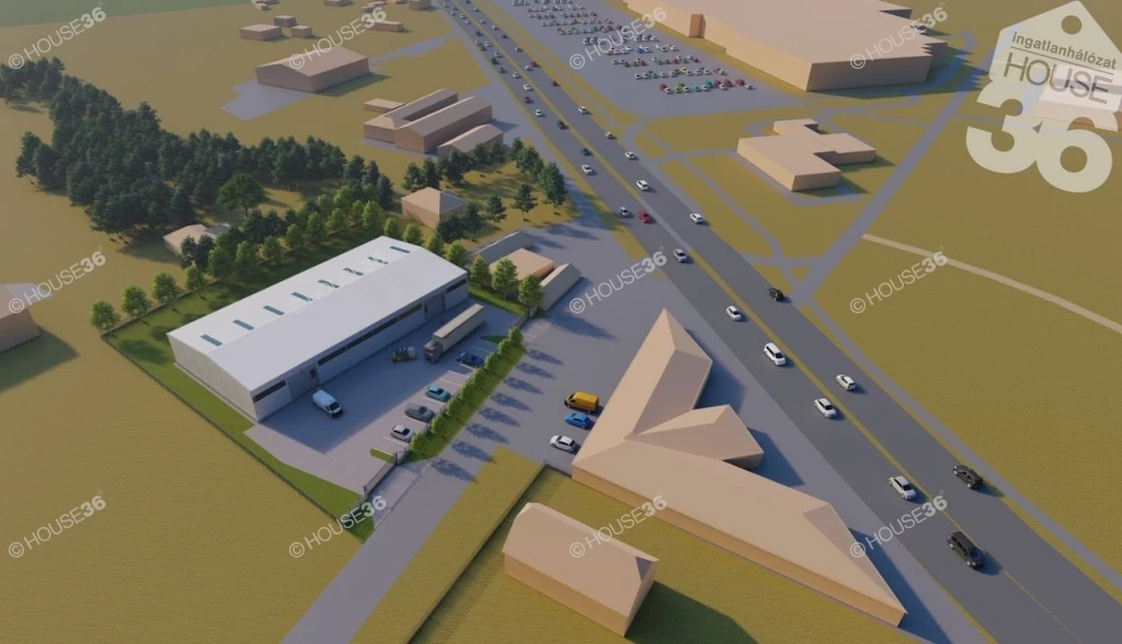 Kecskeméten  ipari csarnok kiadó az AUCHAN közelében!