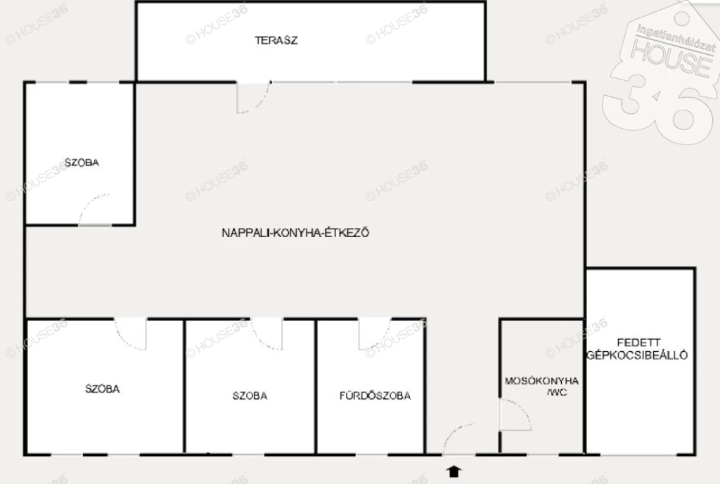 Nappali + 3 szobás ház 2026-os átadással!
