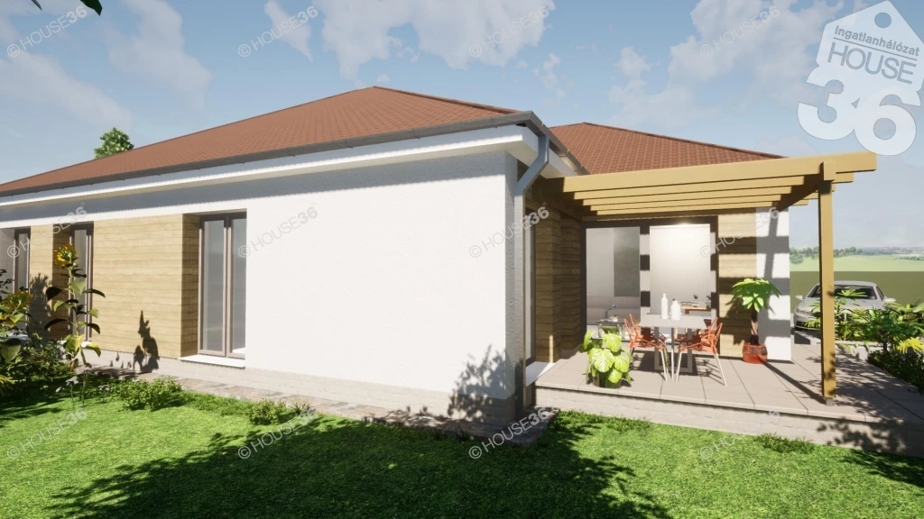 Modern otthon falusi nyugalomban - Új építésű ikerházak Tahitótfaluban!