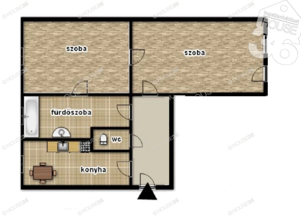 For sale brick flat, Kecskemét, Széchenyi-város