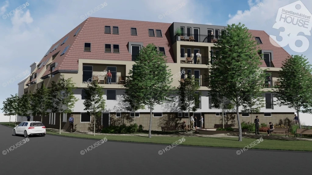 For sale brick flat, Kecskemét