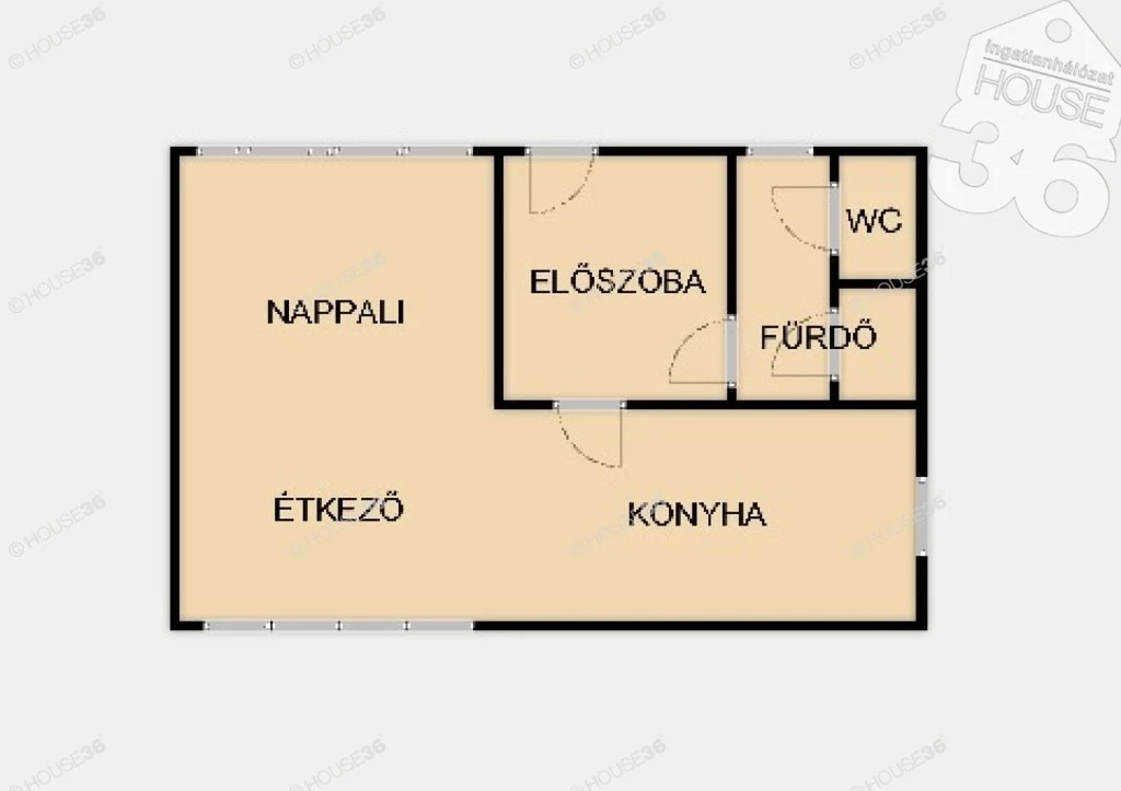 For sale brick flat, Szekszárd