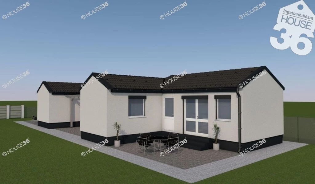 Új építésű ikerház eladó Helvécián!