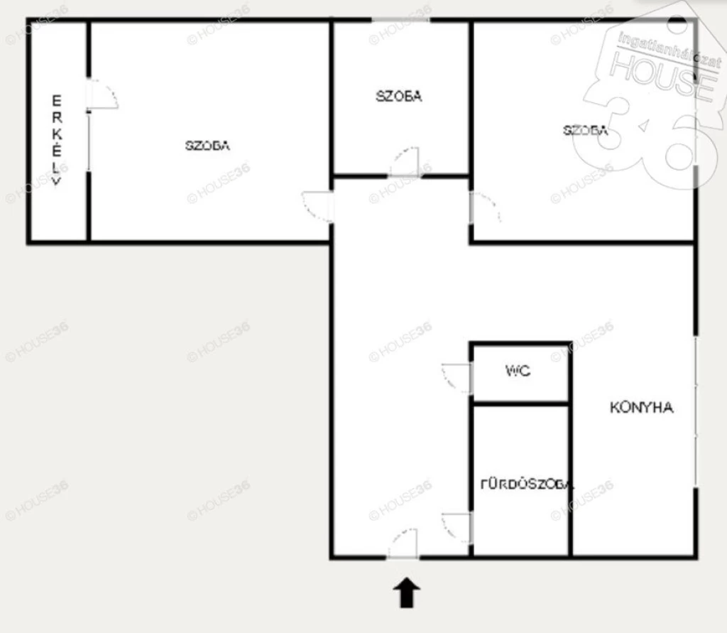 Második emeleti lakás liftes társasházban eladó!