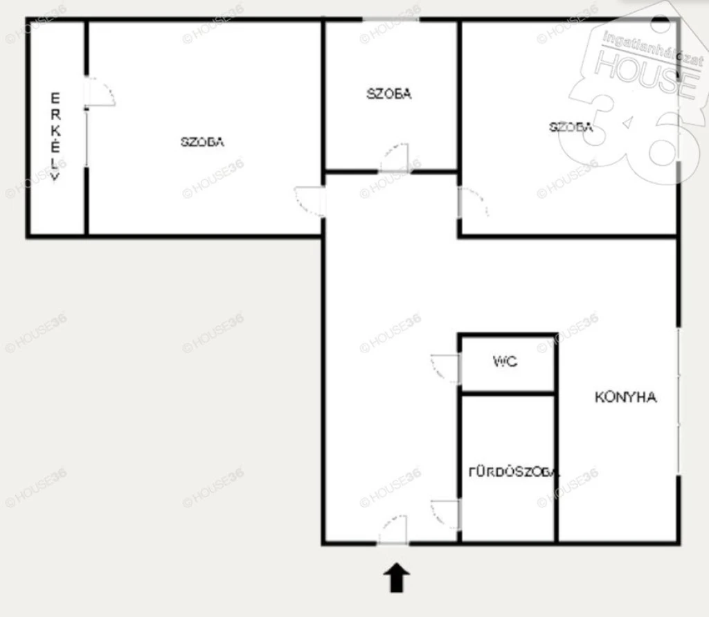 Második emeleti lakás liftes társasházban eladó!