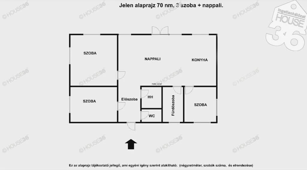 Nappali + 3 szobás új építésű családi ház Városföldön - 2026-os átadással!