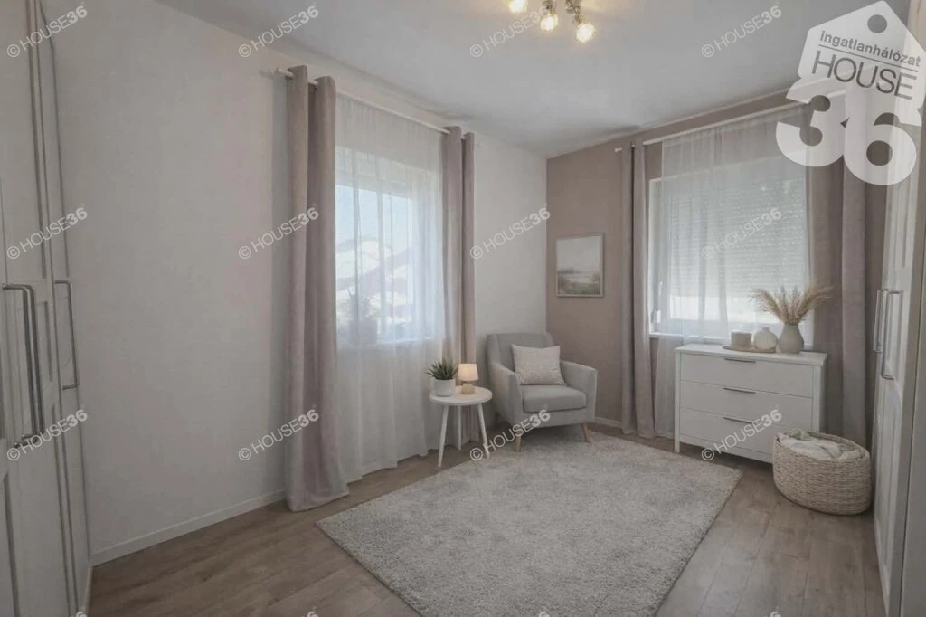 Nappali + 3 szobás önálló családi ház eladó Helvécián 2026-os építéssel!