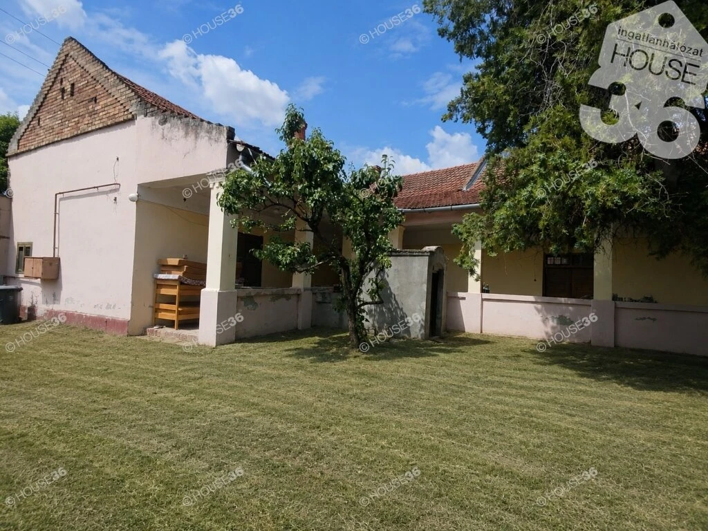 Tiszaalpáron központjában régi Udvarház eladó!