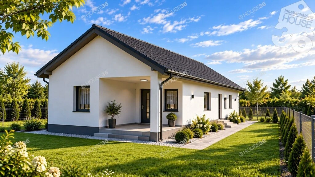 HELVÉCIÁN ÚJ ÉPíTÉSŰ 92 M2-ES TÉGLA HÁZ NAGY TELEKKEL ELADÓ!