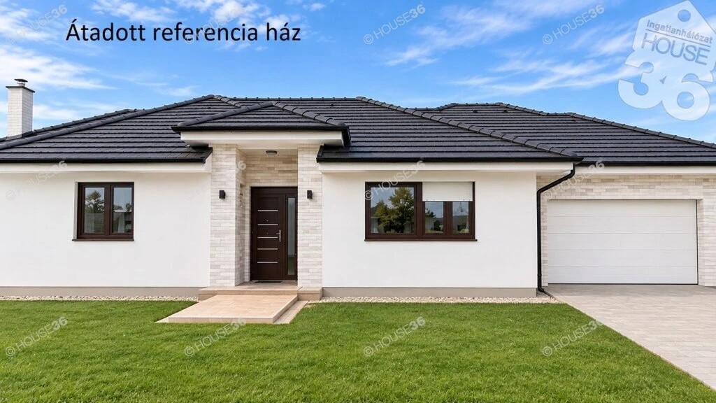 Nappali + 3 szobás, új családi ház garázzsal, komoly műszaki tartalommal!