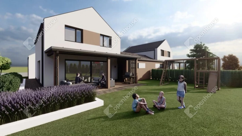 Modern otthon. Nyugodt környezet.Kulcsrakész minőség, ahol az élet valóban elkezdődik.