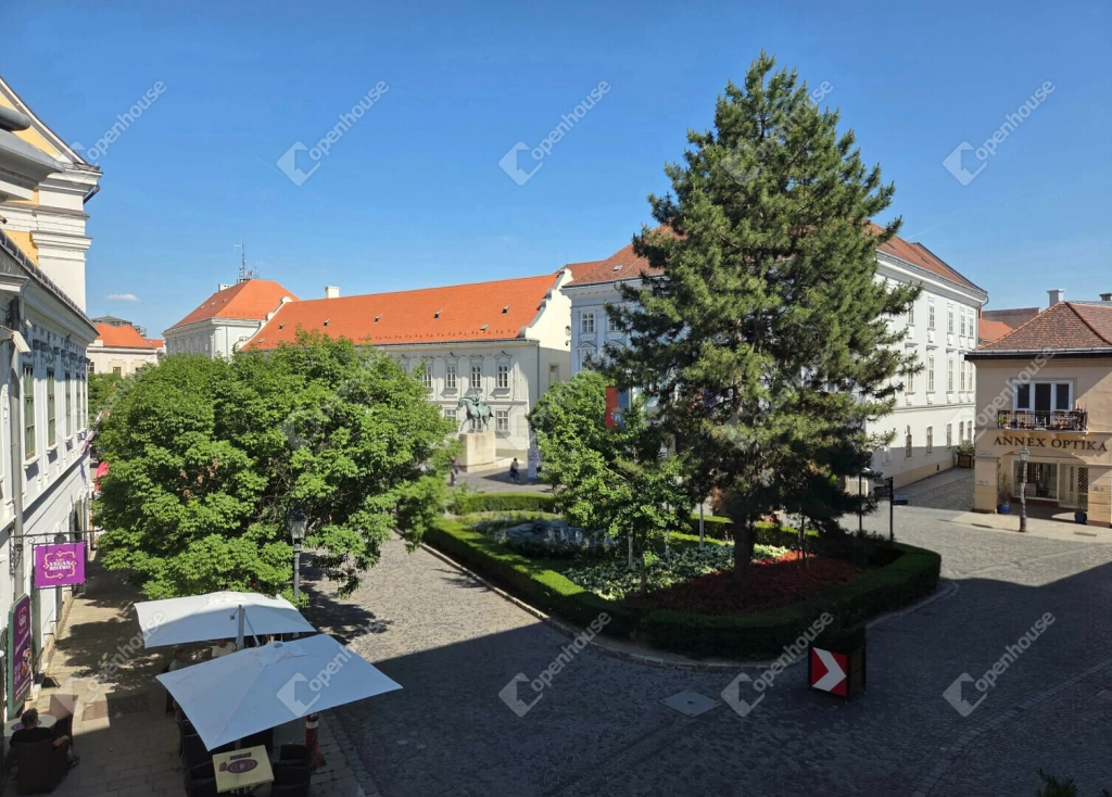 Patinás belvárosi lakás Székesfehérvár szívében