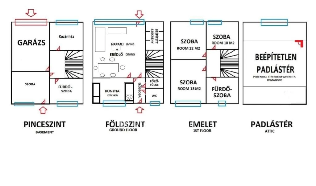 For sale house, Debrecen