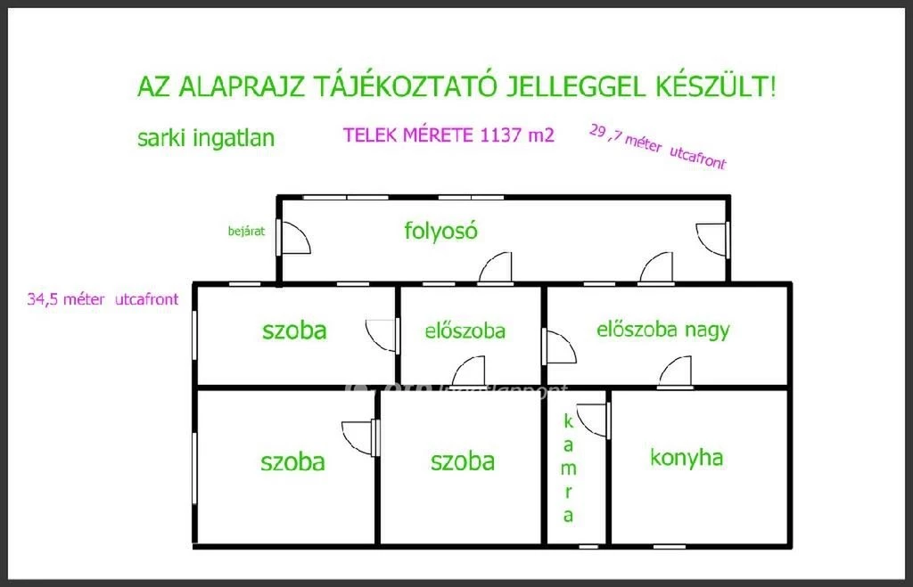 For sale house, Hajdúsámson