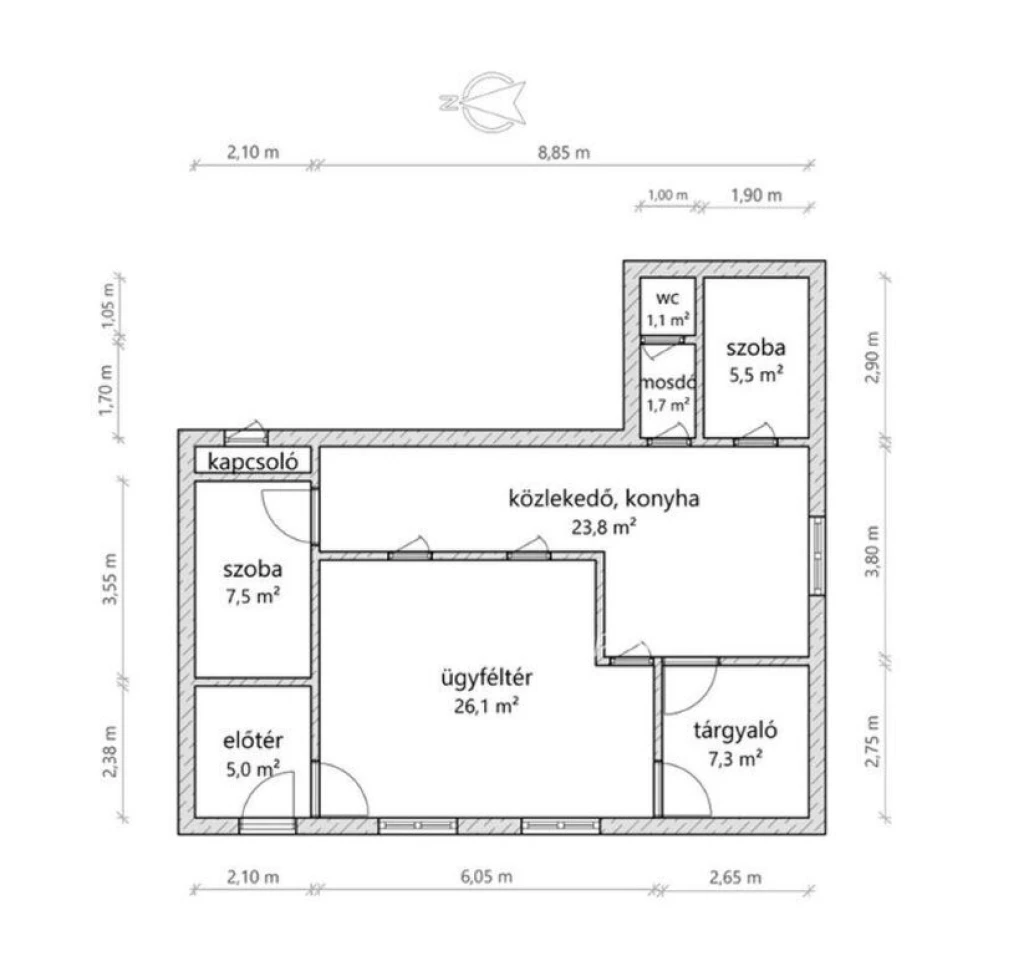 Eladó Irodaház, Hajdúdorog
