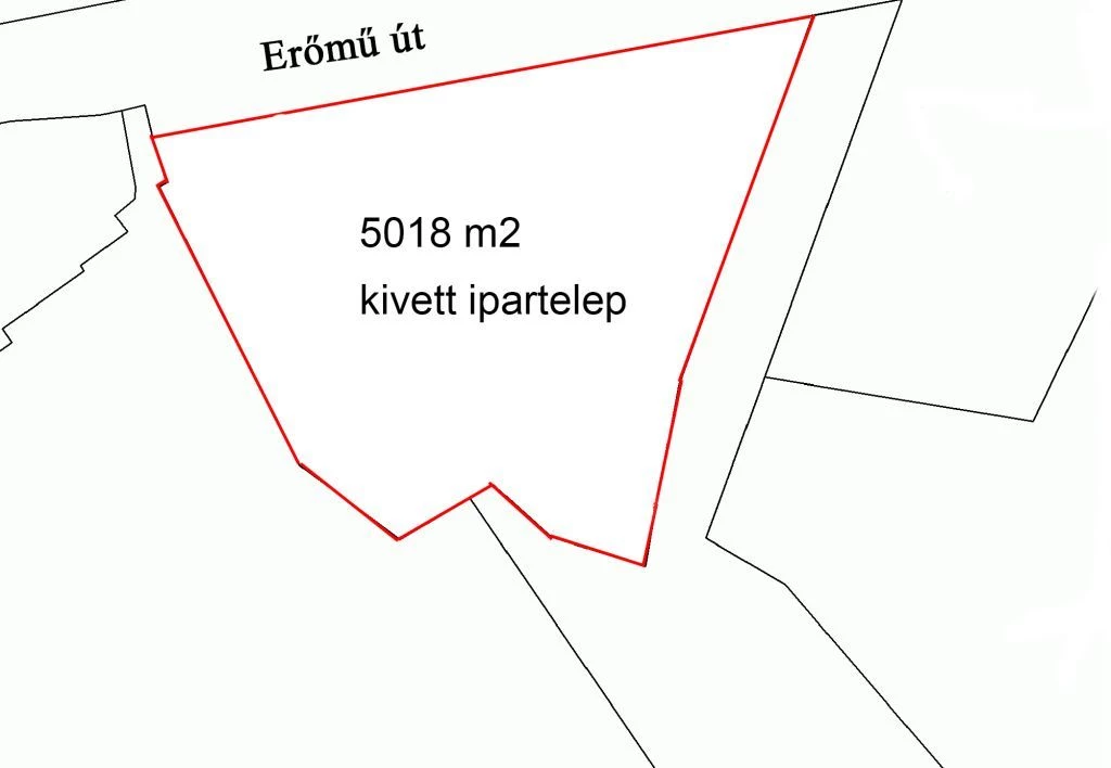 Eladó fejlesztési / ipari / kereskedelmi / szolgáltató terület százhalombattán, jól megközelíthető részen!