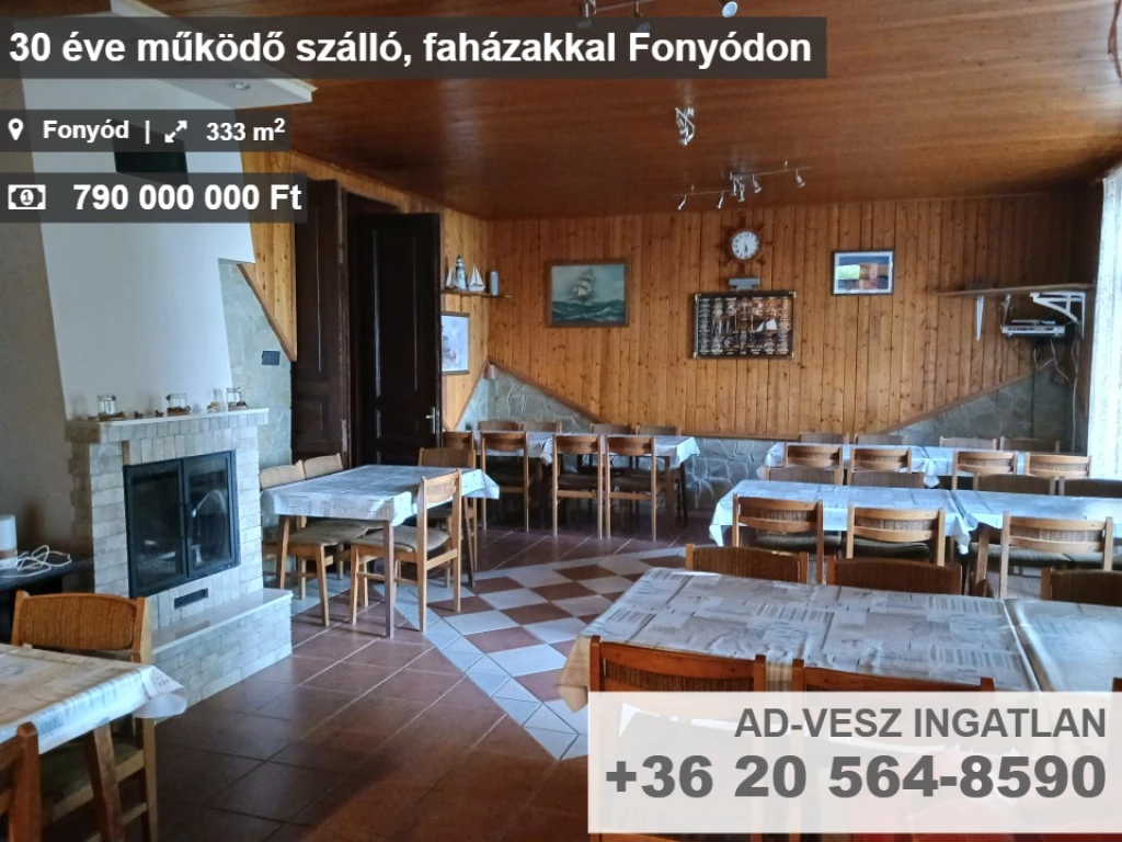 For sale hotel, inn, Fonyód