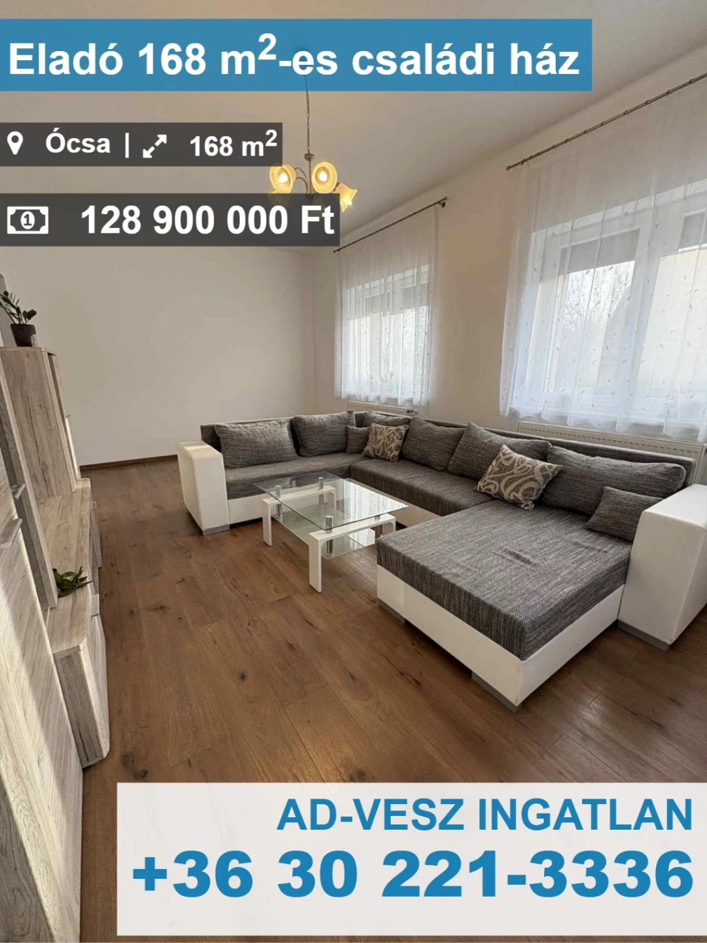 For sale house, Ócsa, Dózsa telep