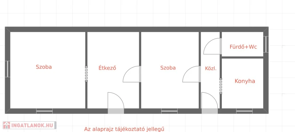 Ócsa központjában