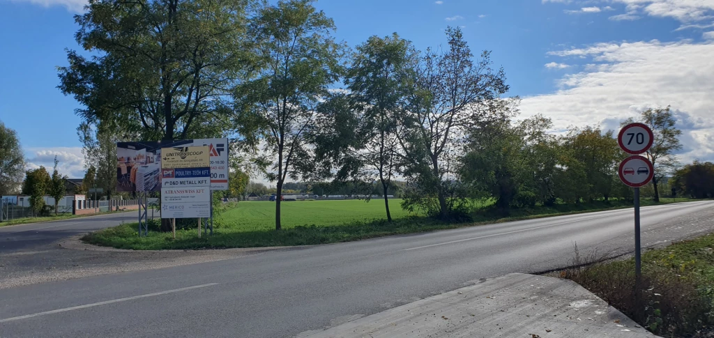 GKSZ terület eladó Győrújbaráton, az ár ÁFA mentes!