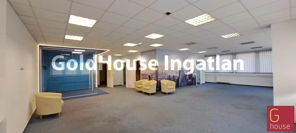 580 négyzetméteres, jó állapotú, kiadó iroda