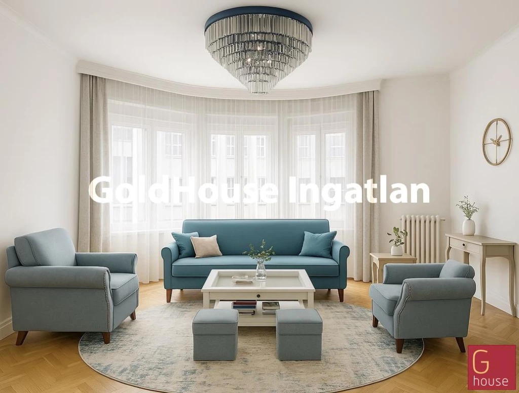 138 négyzetméteres, 3 szobás, felújított, kertre néző, eladó lakás