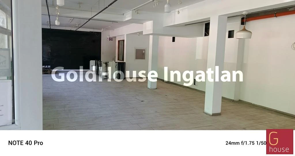 180 négyzetméteres, jó állapotú, utcai, kiadó üzlethelyiség