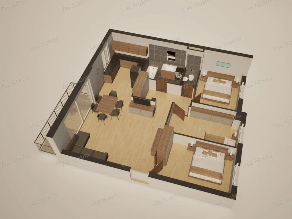 Eladó téglalakás, Nagykanizsa, Belváros