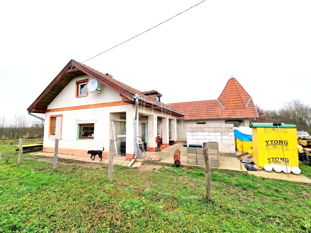 Eladó családi ház, Zalabaksa, Nagy terület, ház, halastó