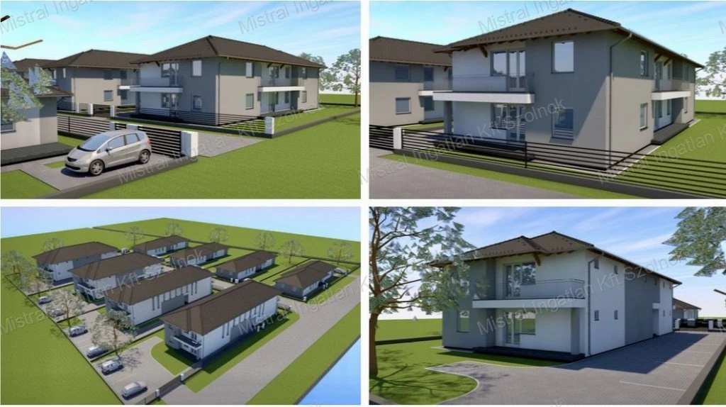 ÚJ ÉPÍTÉSŰ PROJEKT ÚJSZÁSZON – 32 LAKÁS