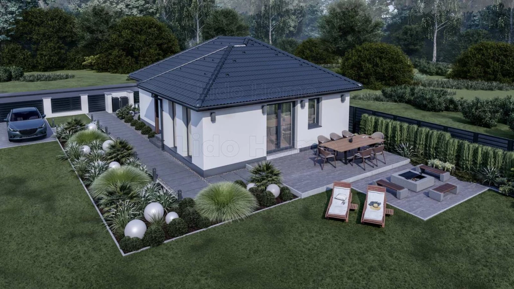 ÚJ ÉPÍTÉSŰ TÉGLA CSALÁDI HÁZ ELADÓ Polgárdin﻿!